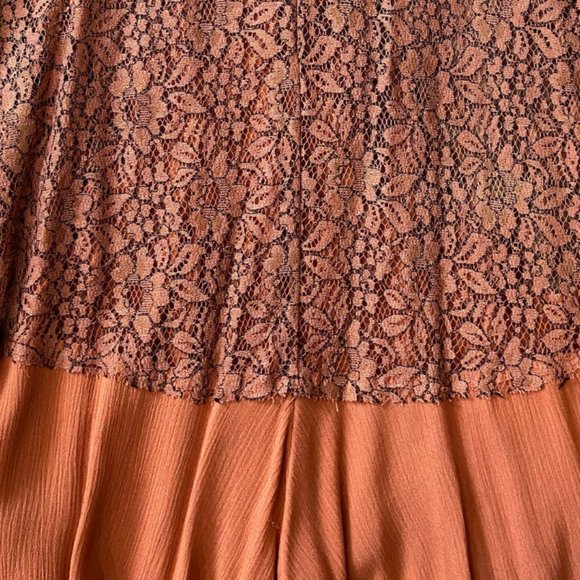 Free People Tell Tale Lace Tunic Dress Size Small Petite - Picture 9 of 11